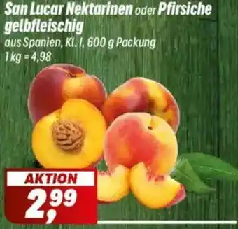 Simmel San Lucar Nektarinen oder Pfirsiche gelbfleischig Angebot