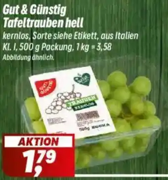 Simmel Gut & Günstig Tafeltrauben hell Angebot