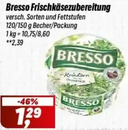 Simmel Bresso Frischkäsezubereitung Angebot