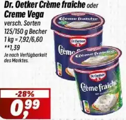 Simmel Dr. Oetker Crème fraîche oder Creme Vega Angebot