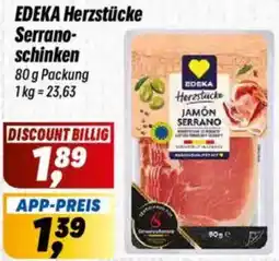 Simmel EDEKA Herzstücke Serranoschinken Angebot