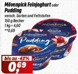 Simmel Mövenpick Feinjoghurt oder Pudding Angebot