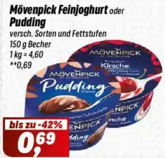Simmel Mövenpick Feinjoghurt oder Pudding Angebot