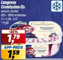 Simmel Langnese Cremissimo Eis Angebot