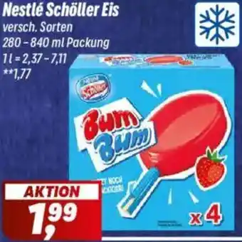 Simmel Nestlé Schöller Eis Angebot