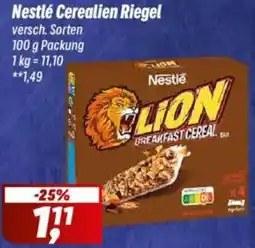 Simmel Nestlé Cerealien Riegel Angebot