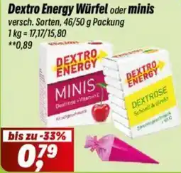 Simmel Dextro Energy Würfel oder minis Angebot