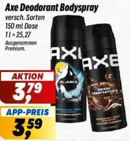 Simmel Axe Deodorant Bodyspray Angebot