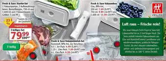 Globus Fresh & Save Starter-set Zwilling Angebot