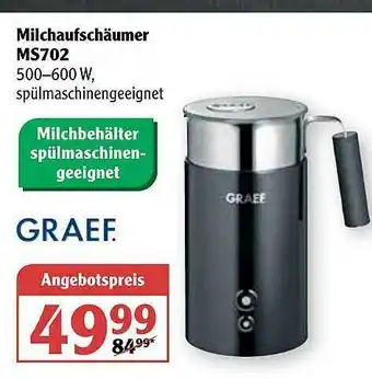 Globus Graef Milchaufschäumer Ms702 Angebot