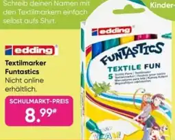 Galeria edding Textilmarker Funtastics Angebot