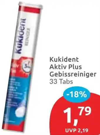 Budni Kukident Aktiv Plus Gebissreiniger Angebot