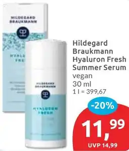 Budni Hildegard Braukmann Hyaluron Fresh Summer Serum Angebot