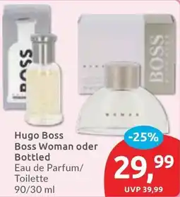 Budni Hugo Boss Boss Woman oder Bottled Angebot