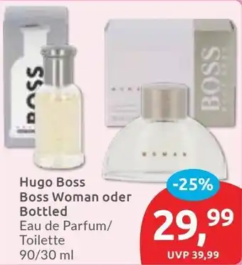Budni Hugo Boss Boss Woman oder Bottled Angebot