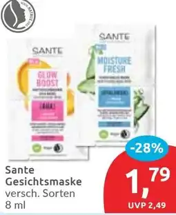 Budni Sante Gesichtsmaske Angebot