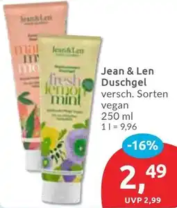 Budni Jean & Len Duschgel Angebot