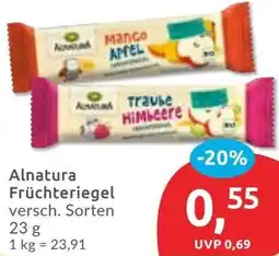 Budni Alnatura Früchteriegel Angebot