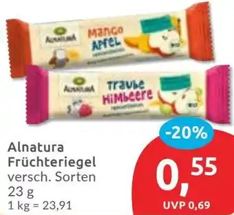 Budni Alnatura Früchteriegel Angebot