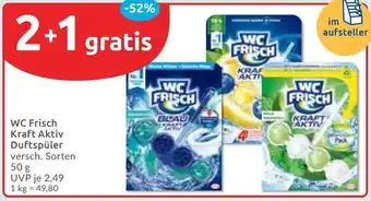 Budni WC Frisch Kraft Aktiv Duftspüler Angebot