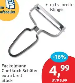 Budni Fackelmann Chefkoch Schäler Angebot