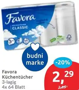 Budni Favora Küchentücher Angebot