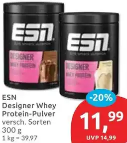 Budni ESN Designer Whey Protein-Pulver Angebot