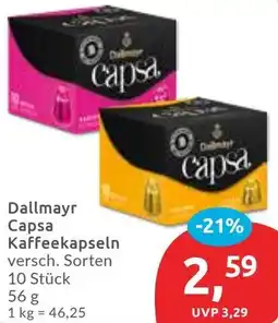 Budni Dallmayr Capsa Kaffeekapseln Angebot