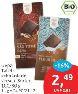 Budni Gepa Tafelschokolade Angebot