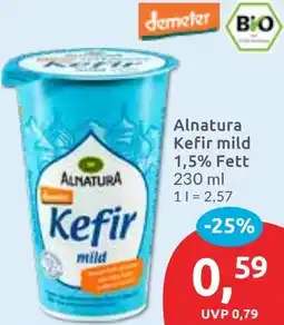 Budni demeter Alnatura Kefir mild 1,5% Fett Angebot