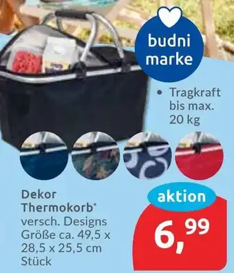 Budni Dekor Thermokorb Angebot