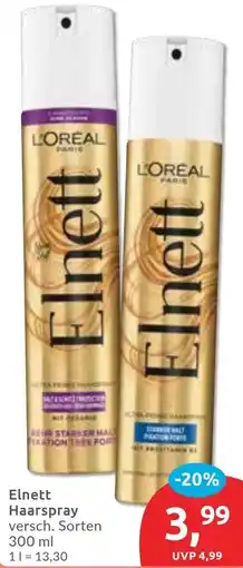 Budni Elnett Haarspray Angebot