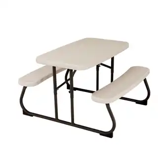 Netto Marken-Discount Lifetime Kunststoff Picknicktisch Kinder grau Angebot