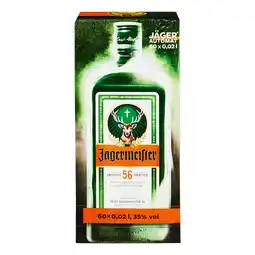 Netto Marken-Discount Jägermeister Minis Bigpack 35,0 % vol 20 ml, 60er Pack Angebot