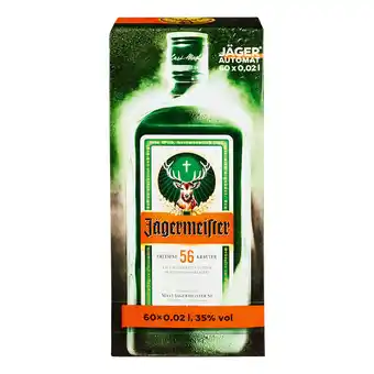 Netto Marken-Discount Jägermeister Minis Bigpack 35,0 % vol 20 ml, 60er Pack Angebot