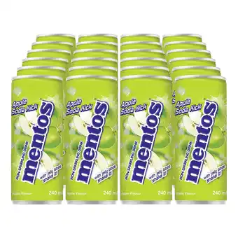 Netto Marken-Discount Mentos Apple Soda Kick Flavour 0,24 Liter Dose, 24er Pack Angebot