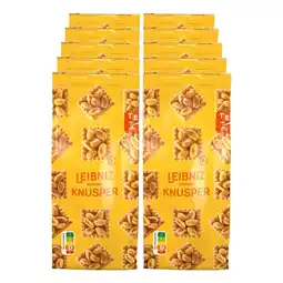 Netto Marken-Discount Leibniz Knusper Snack Karamellisierte Erdnüsse 175 g, 10er Pack Angebot