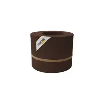 Netto Marken-Discount zaun zu Sichtschutz PP Sichtschutzstreifen Doppelstabzaun Braun,10x 2,55m Angebot