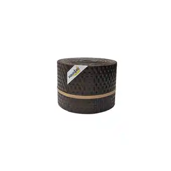 Netto Marken-Discount zaun zu Sichtschutz Rattan PE für Doppelstabmatten Schwarzbraun 26m Angebot