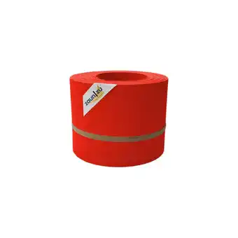 Netto Marken-Discount zaun zu Sichtschutz PP Sichtschutzstreifen Doppelstabzaun Rot, 10x 2,55m Angebot