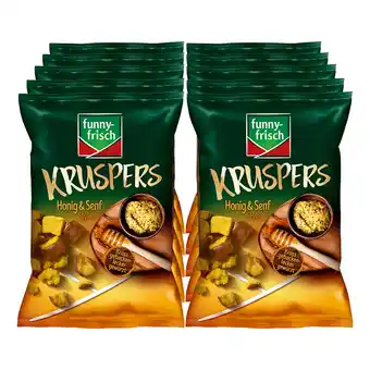 Netto Marken-Discount FunnyFrisch Kruspers Honig & Senf 120g, 10er Pack Angebot