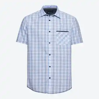 NKD Seersucker Herren-Kurzarm-Hemd mit Kentkragen Angebot