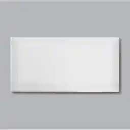 toom Baumarkt Wandfliese 'Metrotiles' weiß 9,8 x 19,8 x 0,68 cm Angebot