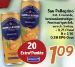 inkoop San Pellegrino Angebot