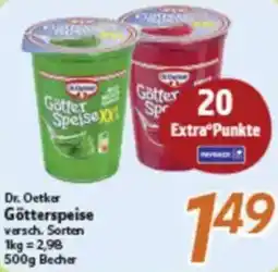inkoop Dr. Oetker Götterspeise Angebot