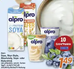 inkoop Alpro Soya, Skyr-Style, Absolutely, Soya- oder Haferdrink Angebot