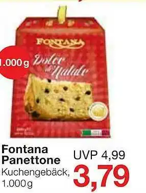 Jawoll Fontana Panettone Angebot