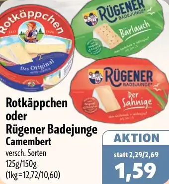 Aktiv Irma Rotkäppchen oder Rügener Badejunge Camembert Angebot