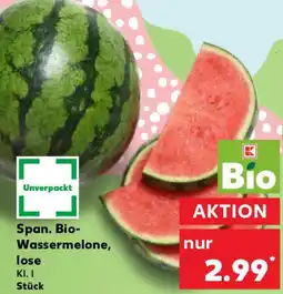 Kaufland Span. Bio Wassermelone, lose Angebot