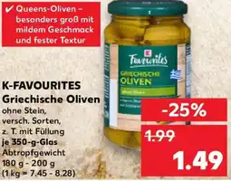 Kaufland K-FAVOURITES Griechische Oliven Angebot